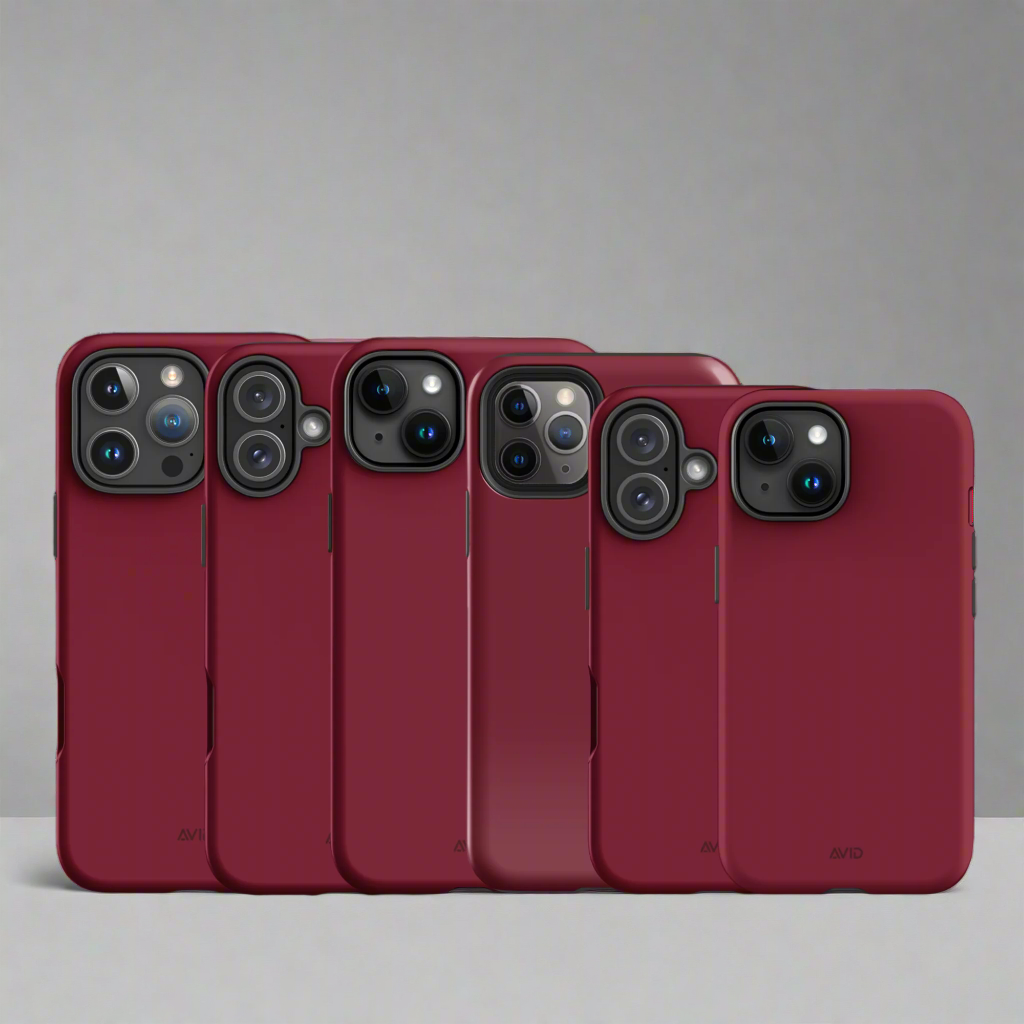 Avid London Burgundy iphone Tough Case Collection
