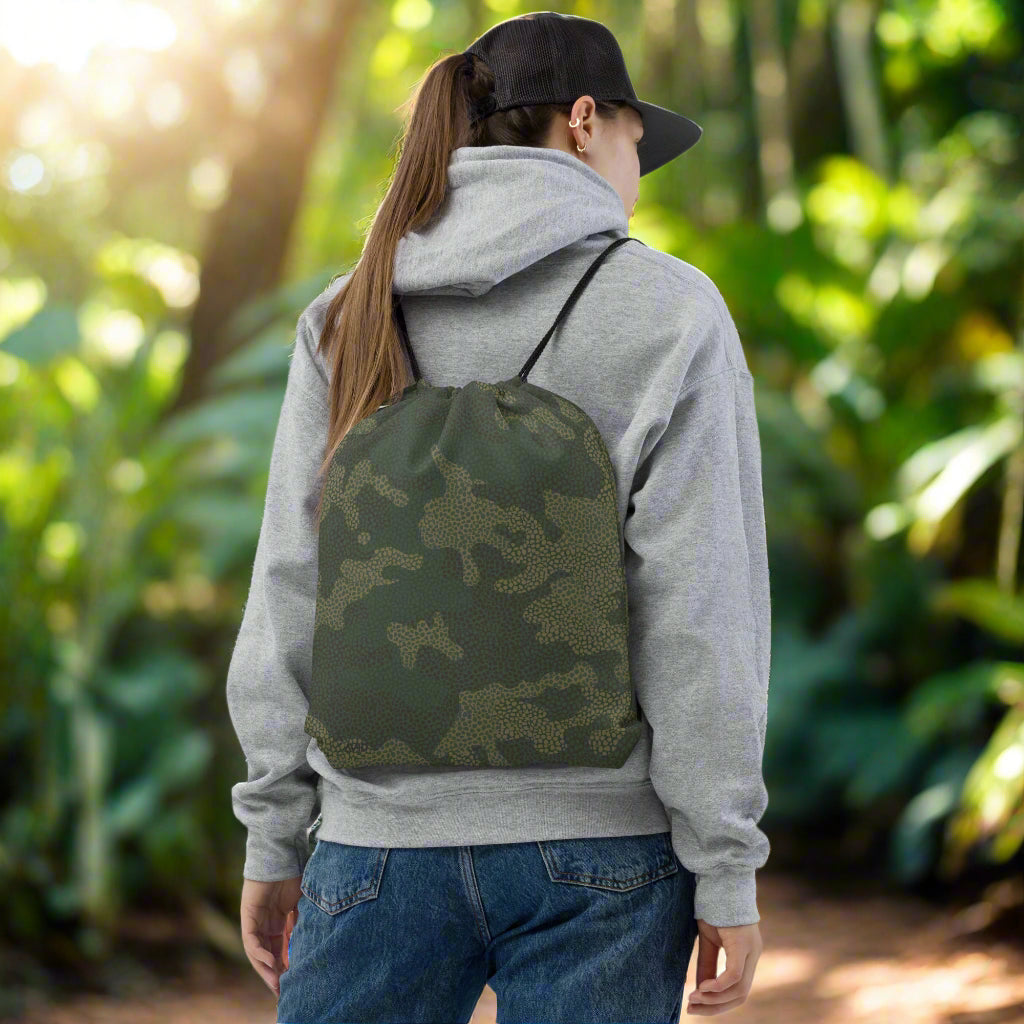 Avid London Camo Drawstring Bag