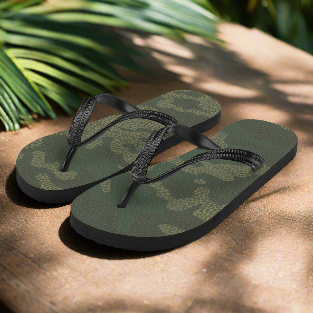 Avid London Camo Flipflops