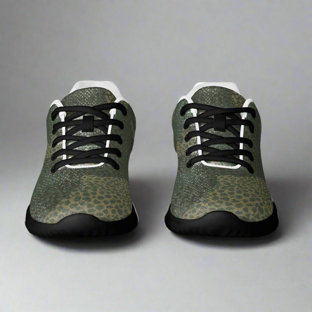 Avid London Camo Athletic Shoes (Black)