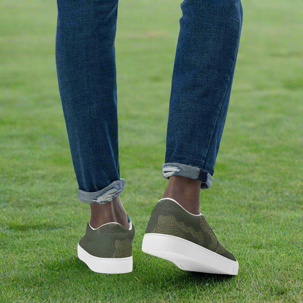 Avid London Camo Mens Canvas Shoes