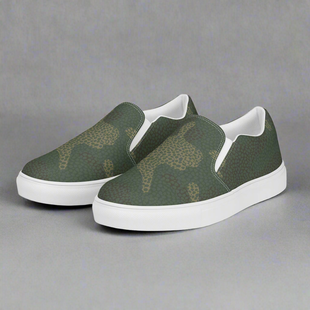 Avid London Camo Canvas Shoes