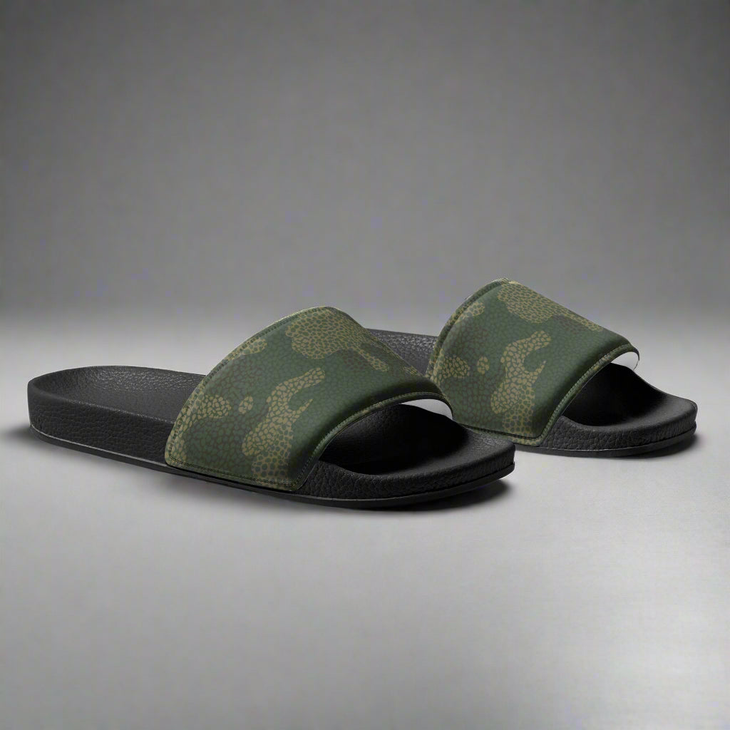 Avid London Camo Womens Sliders (Black)