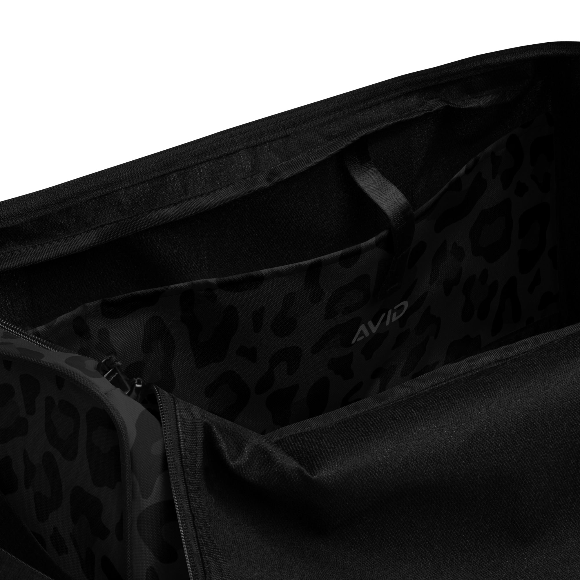 Avid London Cheetah Duffel Bag (Inside Pocket)