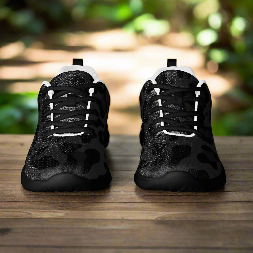 Avid London Cheetah Athletic Shoes (Black)
