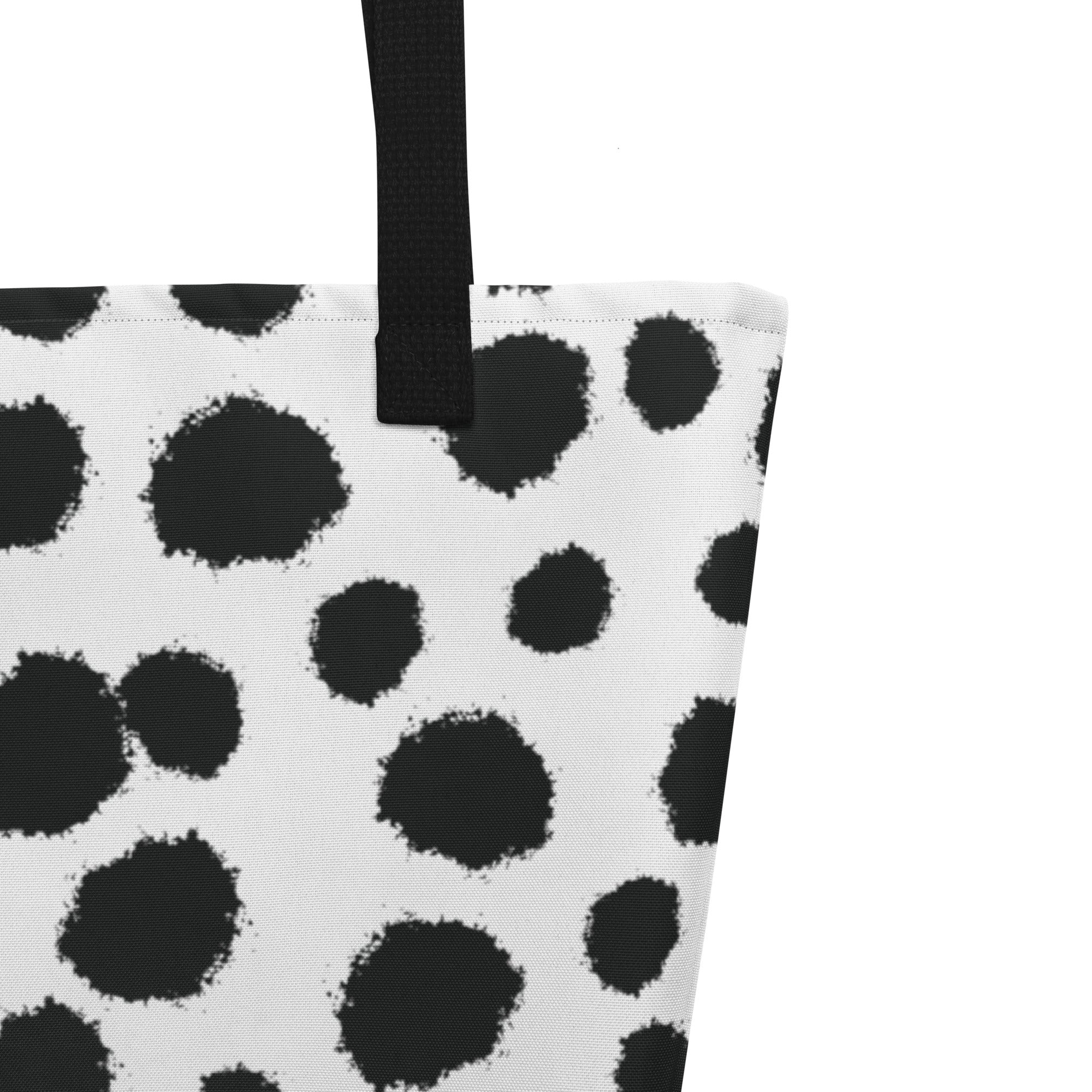 Avid London Dalmatian Large Tote Bag (Detail)