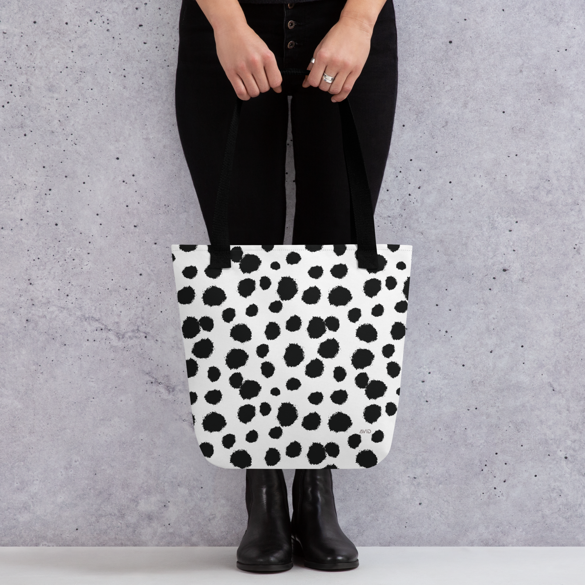 Avid London Dalmatian Small Tote Bag
