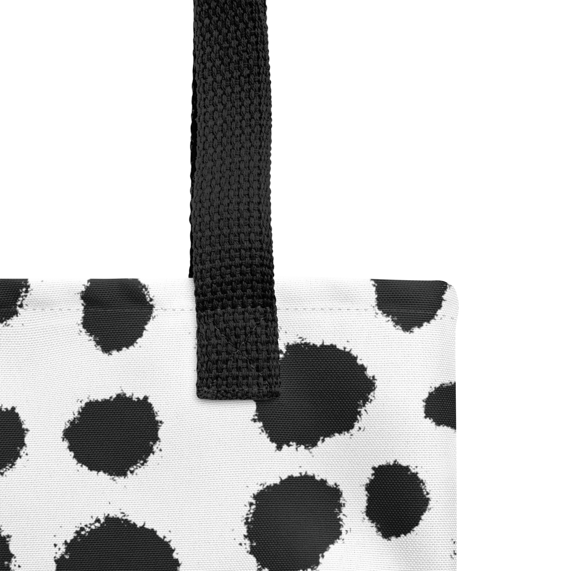 Avid London Dalmatian Small Tote Bag (Detail)