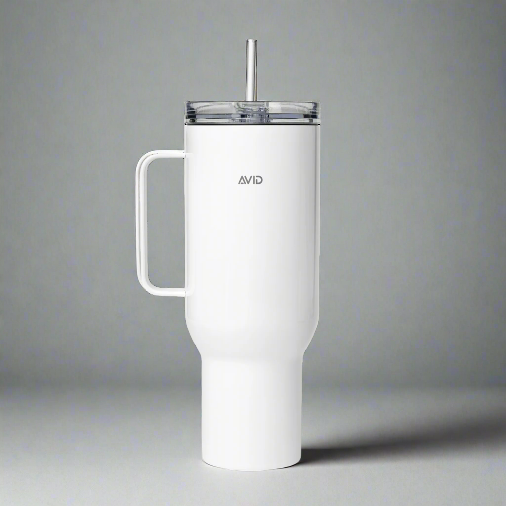 Avid London Travel Mug - (Rear View of all mugs)