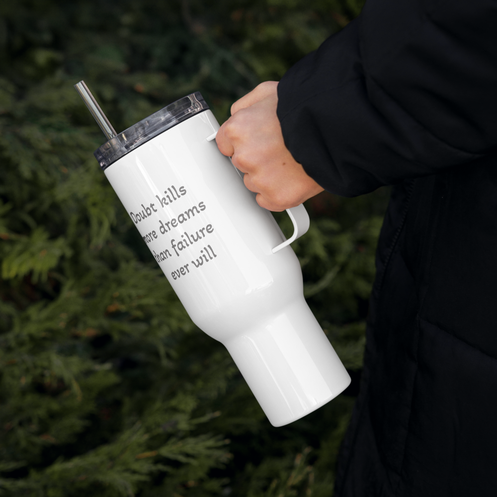 Avid_London_Travel_Mug_doubt kills more dreams than failure ever will