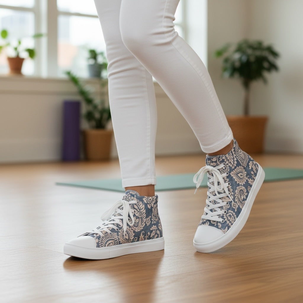 Yogi – Comfortable High-Top Canvas Shoes