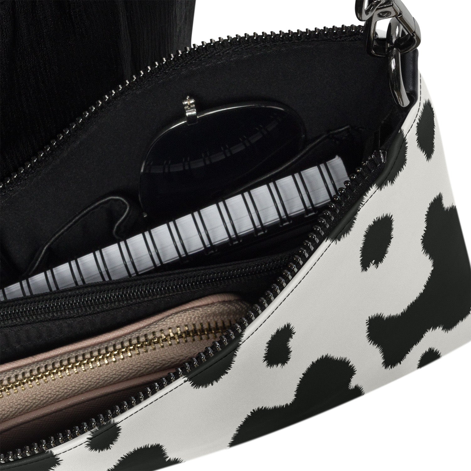 cow print crossbody bag