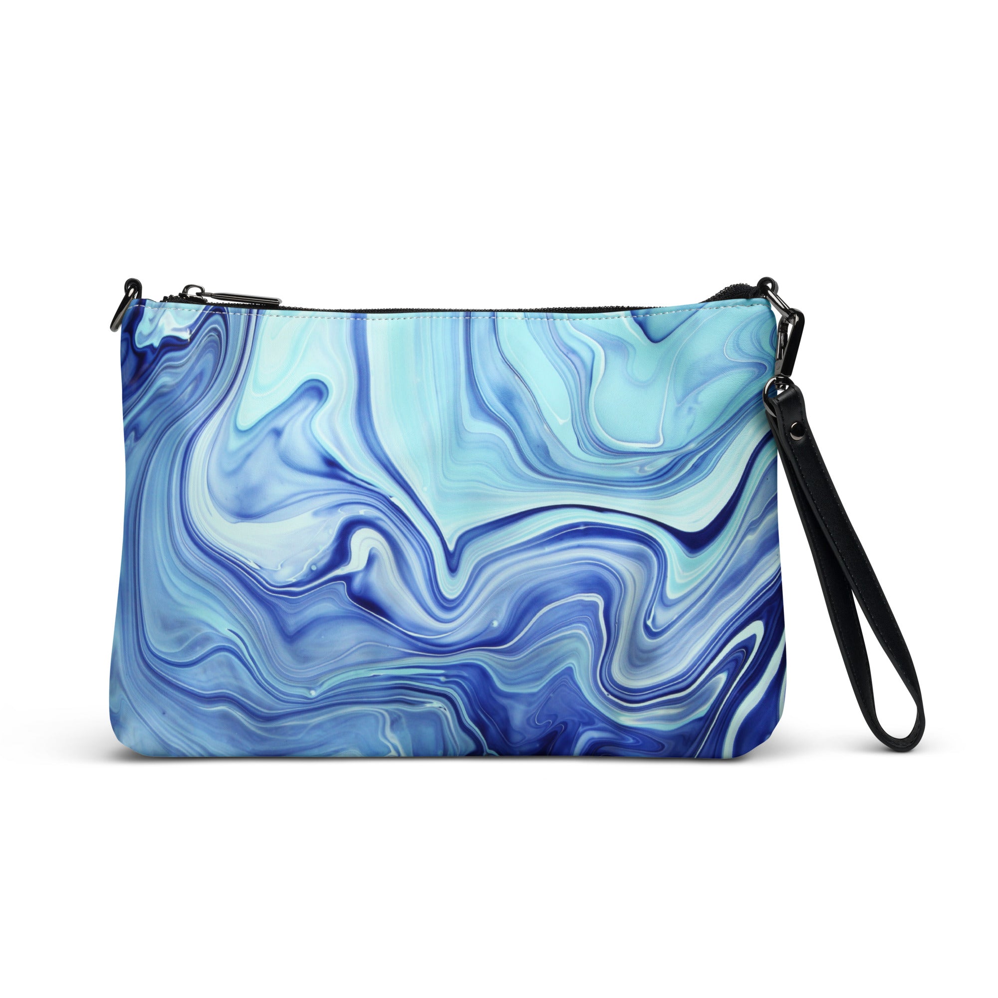 Splash print crossbody bag