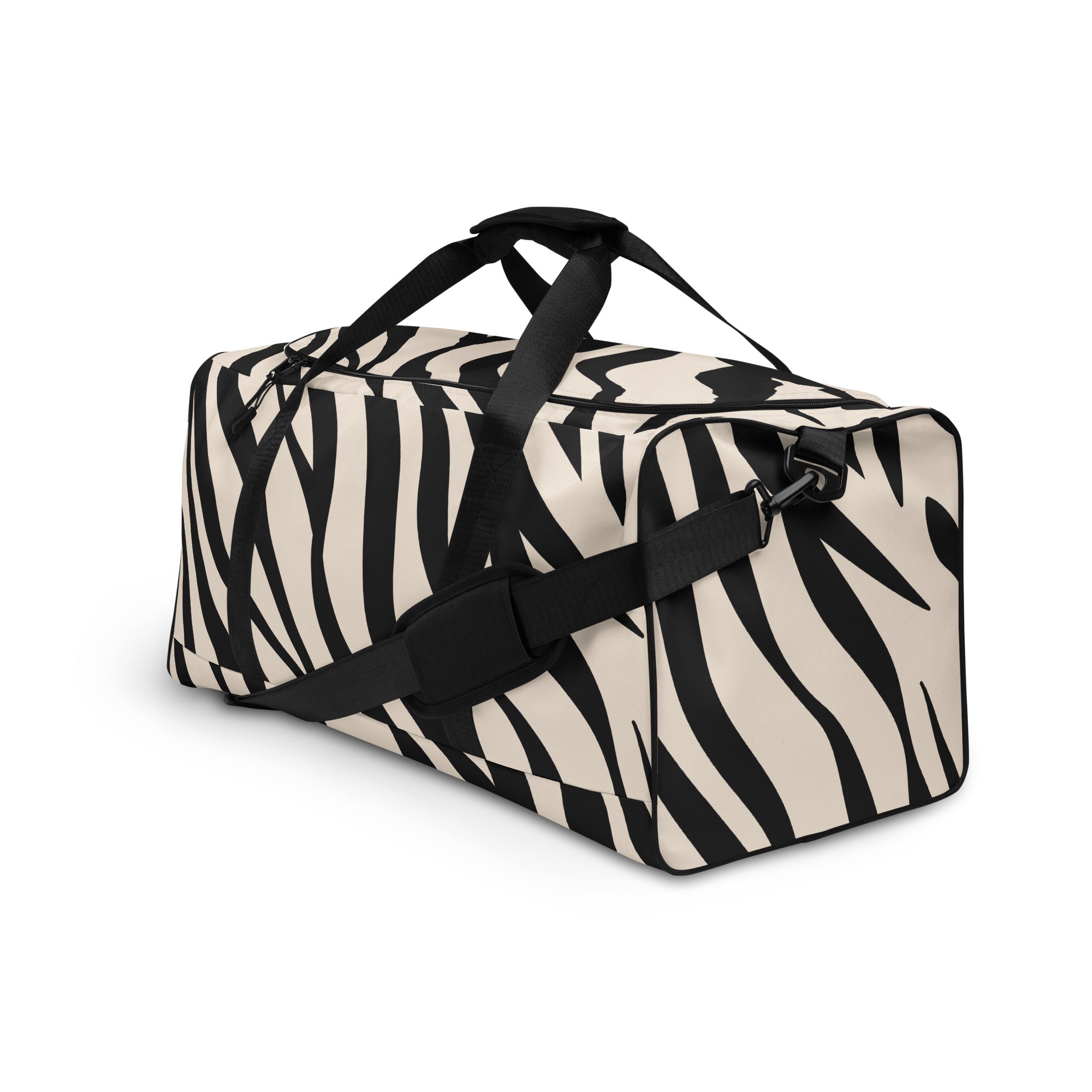 Zebra duffle bag