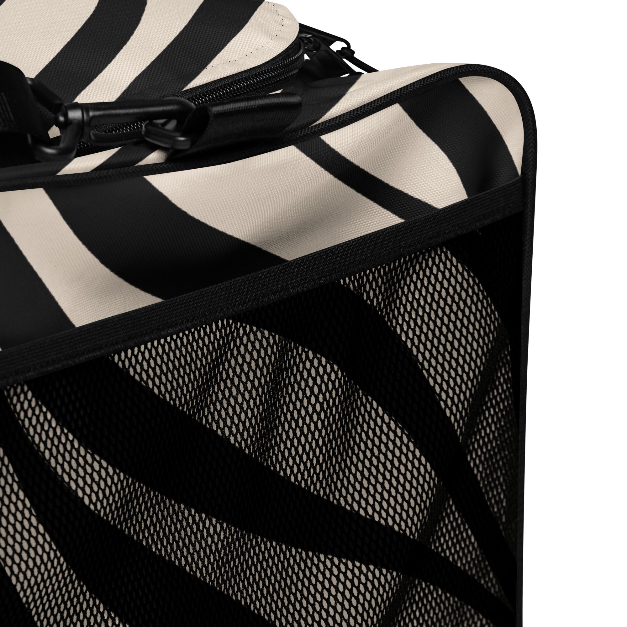 Zebra duffle bag