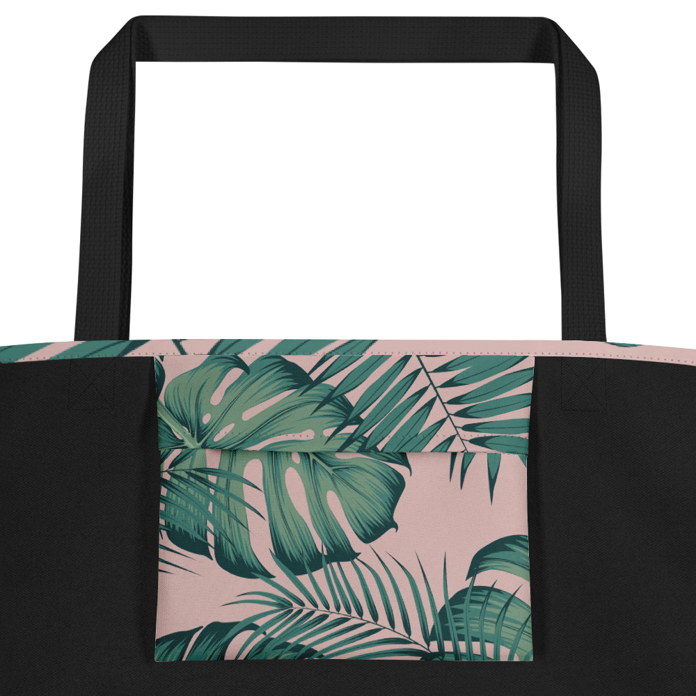 Avid London Palm Leaf - Large Tote Bag
