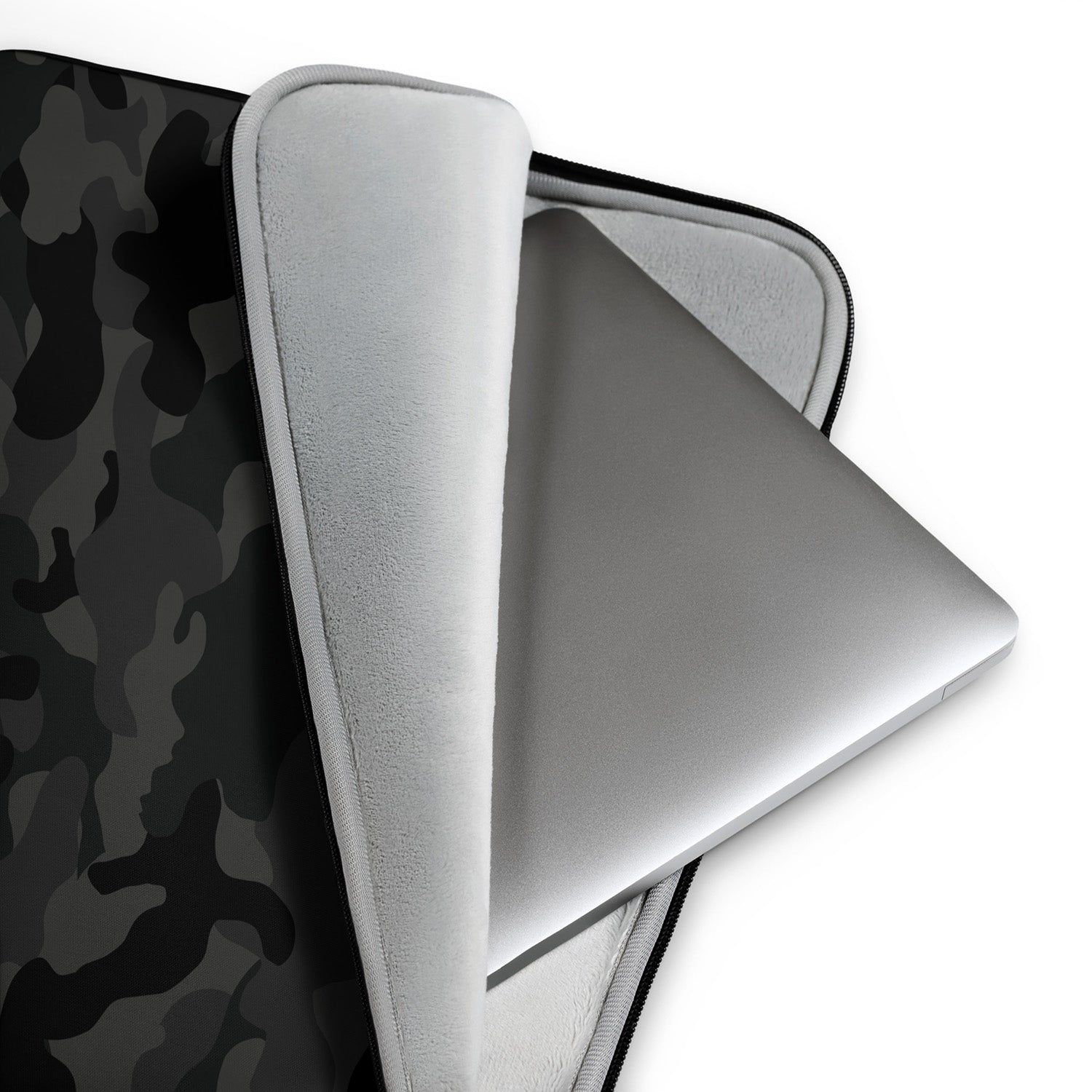 Stealth laptop sleeve detail