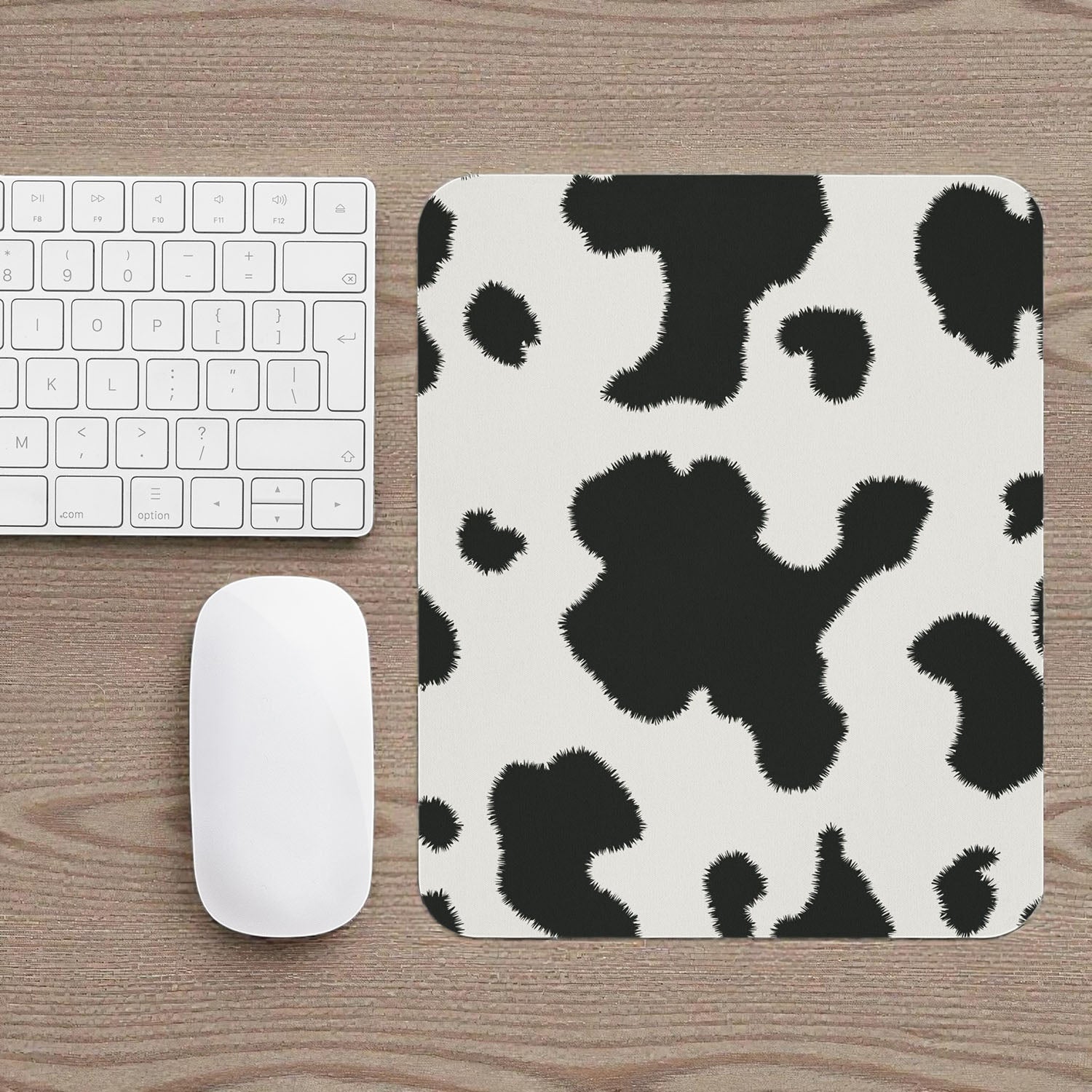 Moot cow print Mousepad