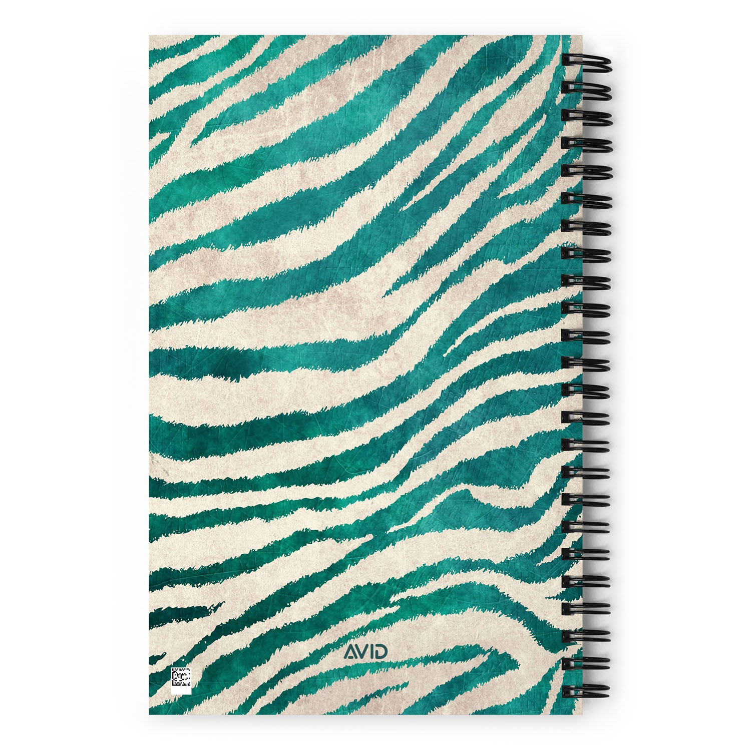 Green Zebra Notebook Back Cver