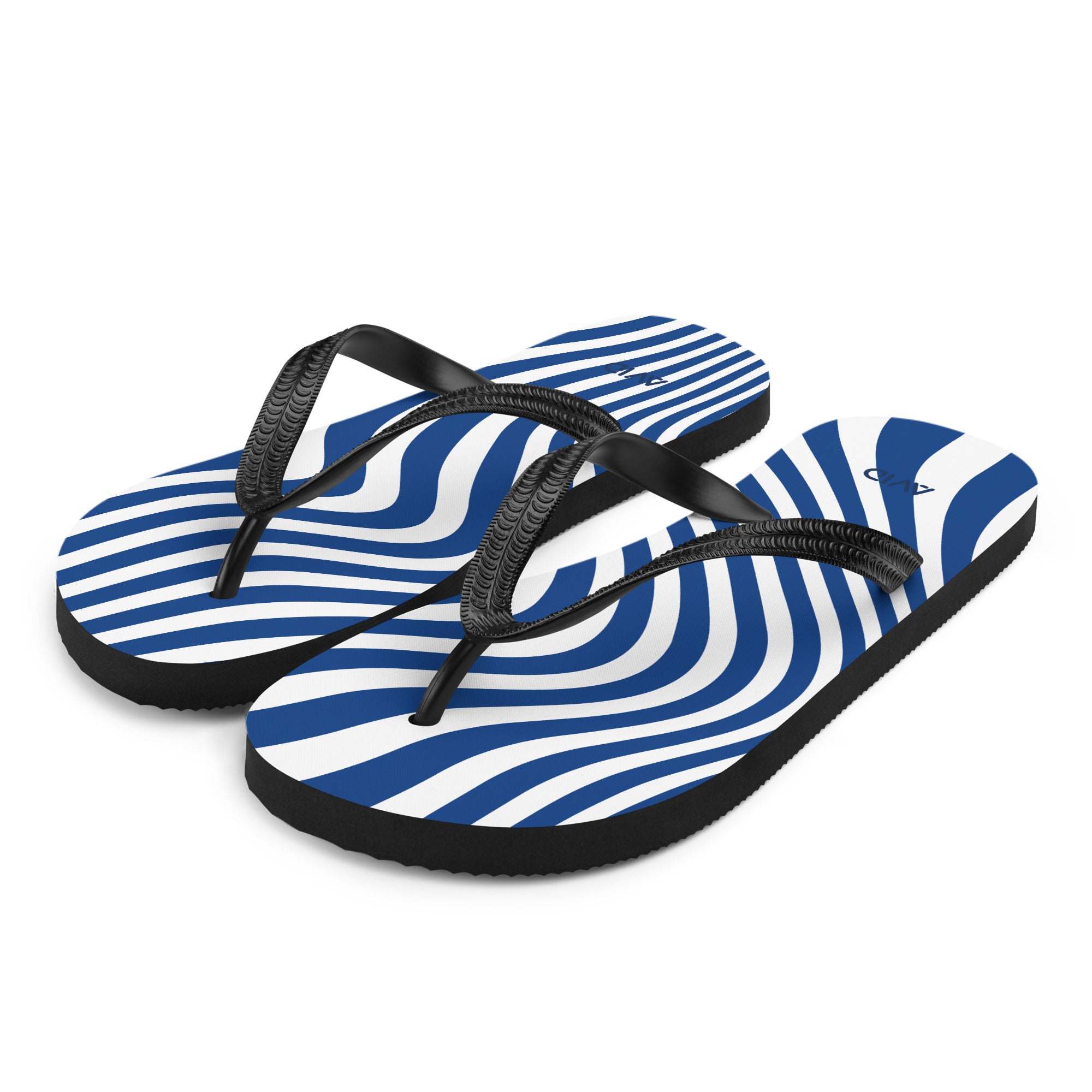 Avid London Blue Wave Flip-Flops