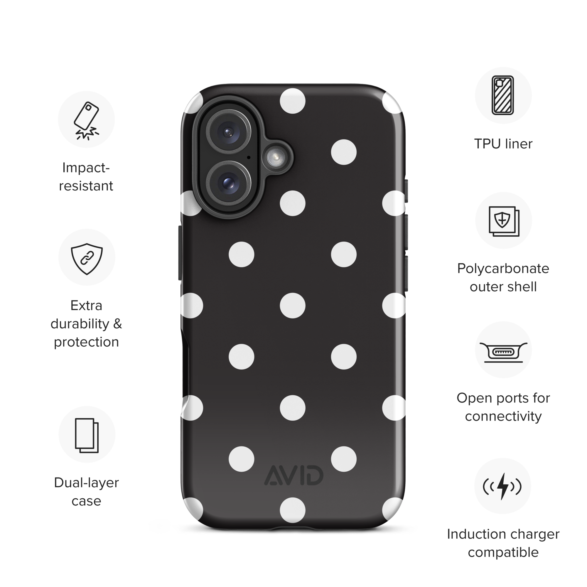 Avid London Dotty - Tough Case For iPhone®