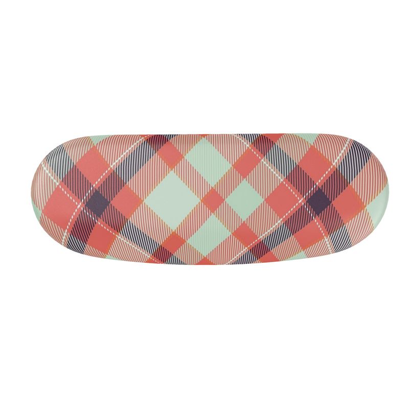 Tartan Hard Glasses Case