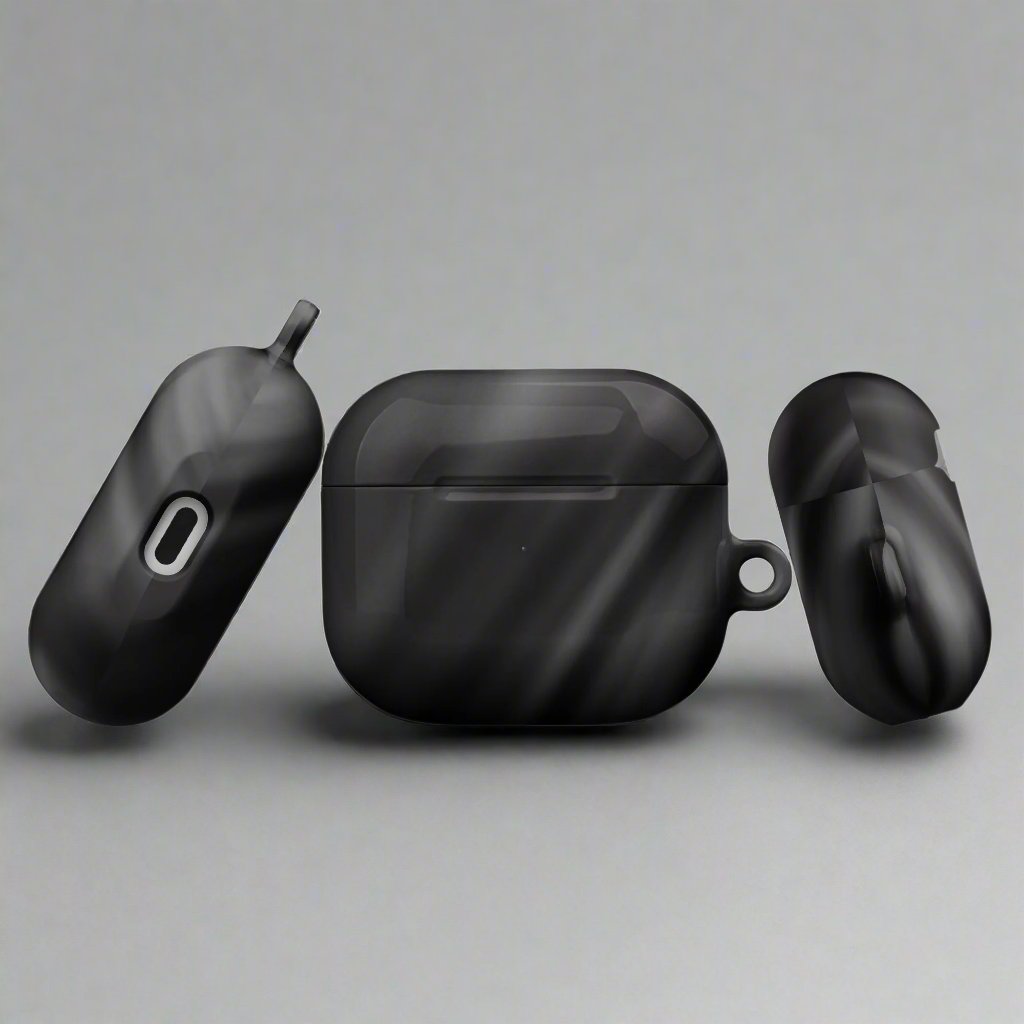 Avid London Black_Fade_Airpod_Case Front-Sides