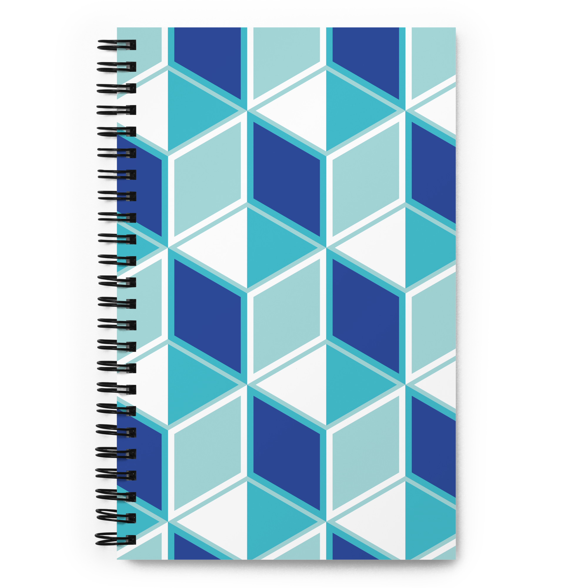 Avid London Blue Cube Spiral-Notebook