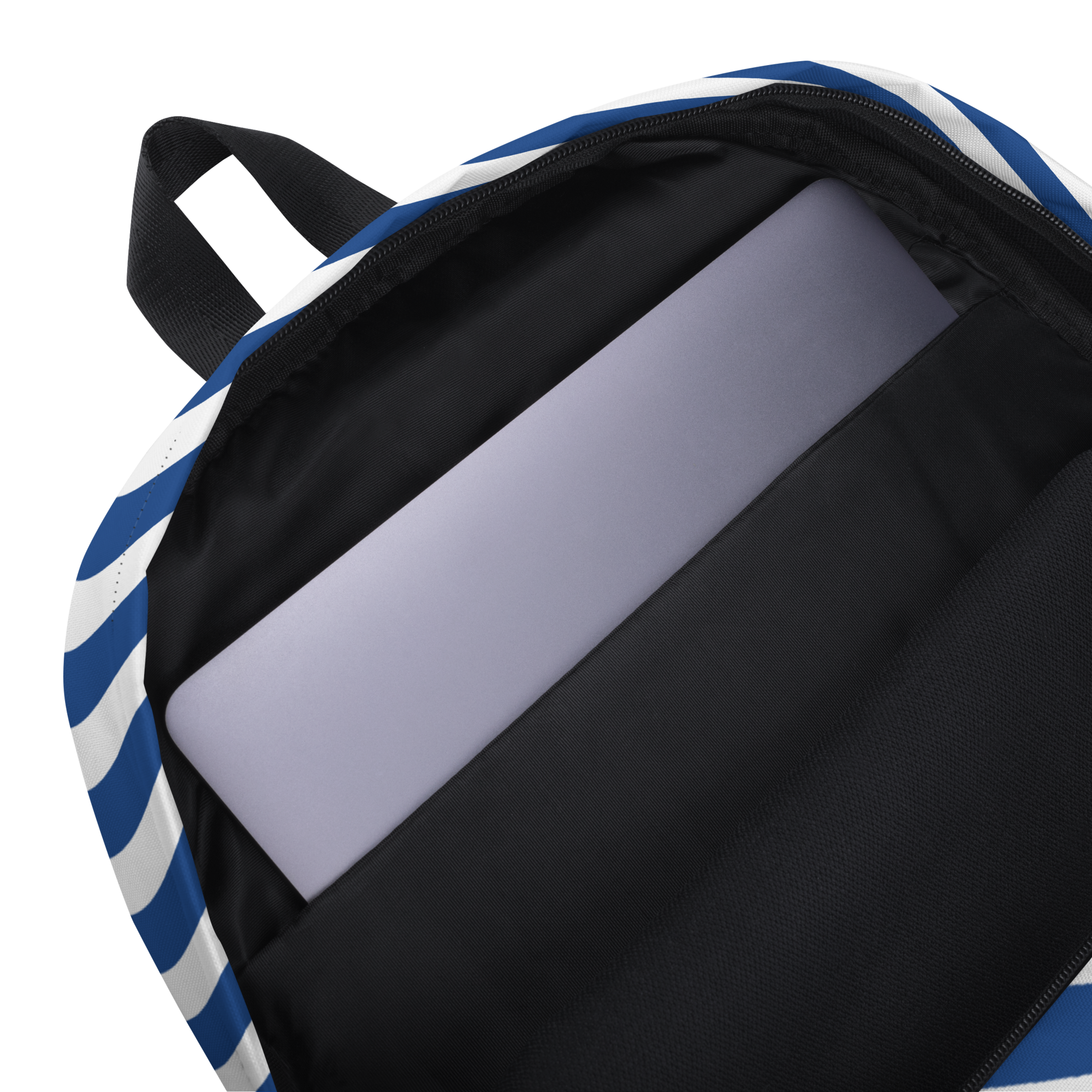 Avid London Blue Wave Backpack Laptop Pocket