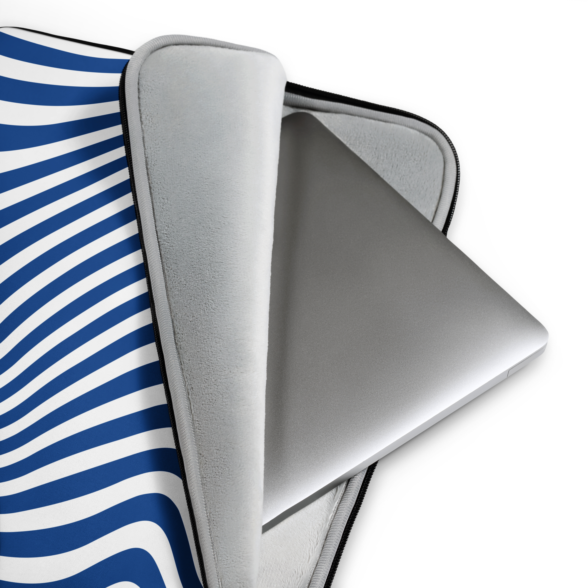 Avid London Blue Wave Laptop Sleeve Internal