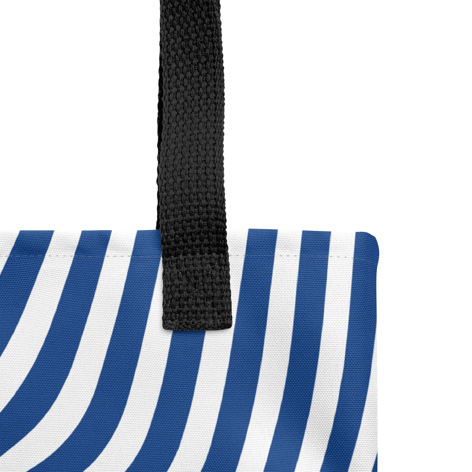 Avid London Blue Wave Small Tote Bag (Detail)