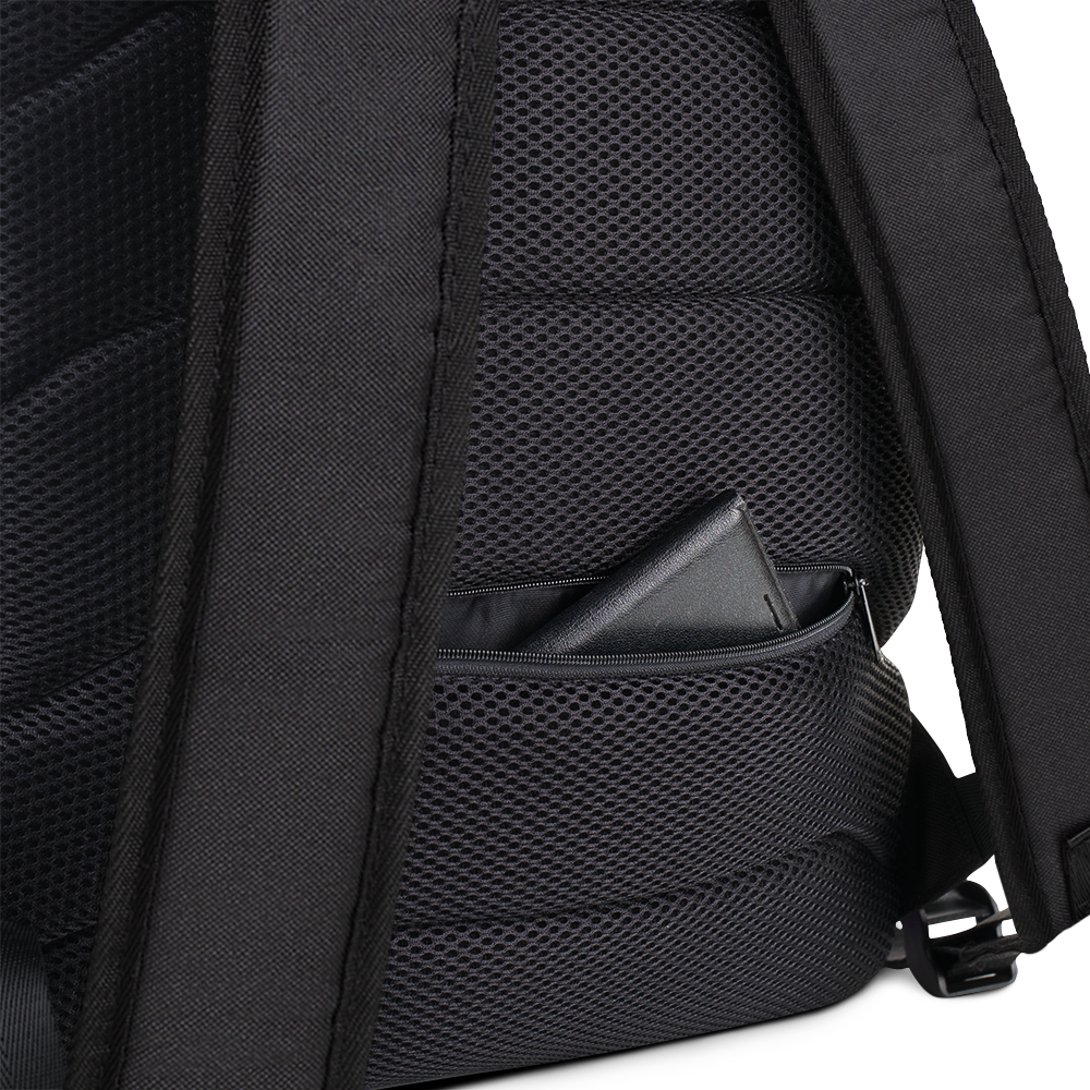 Avid London Burb Backpack Small Pocket On Back