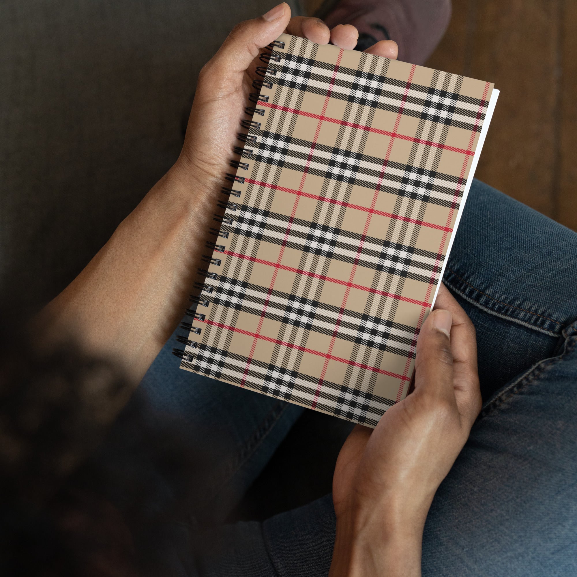 Avid London Burb Spiral Notebook with dotted pages