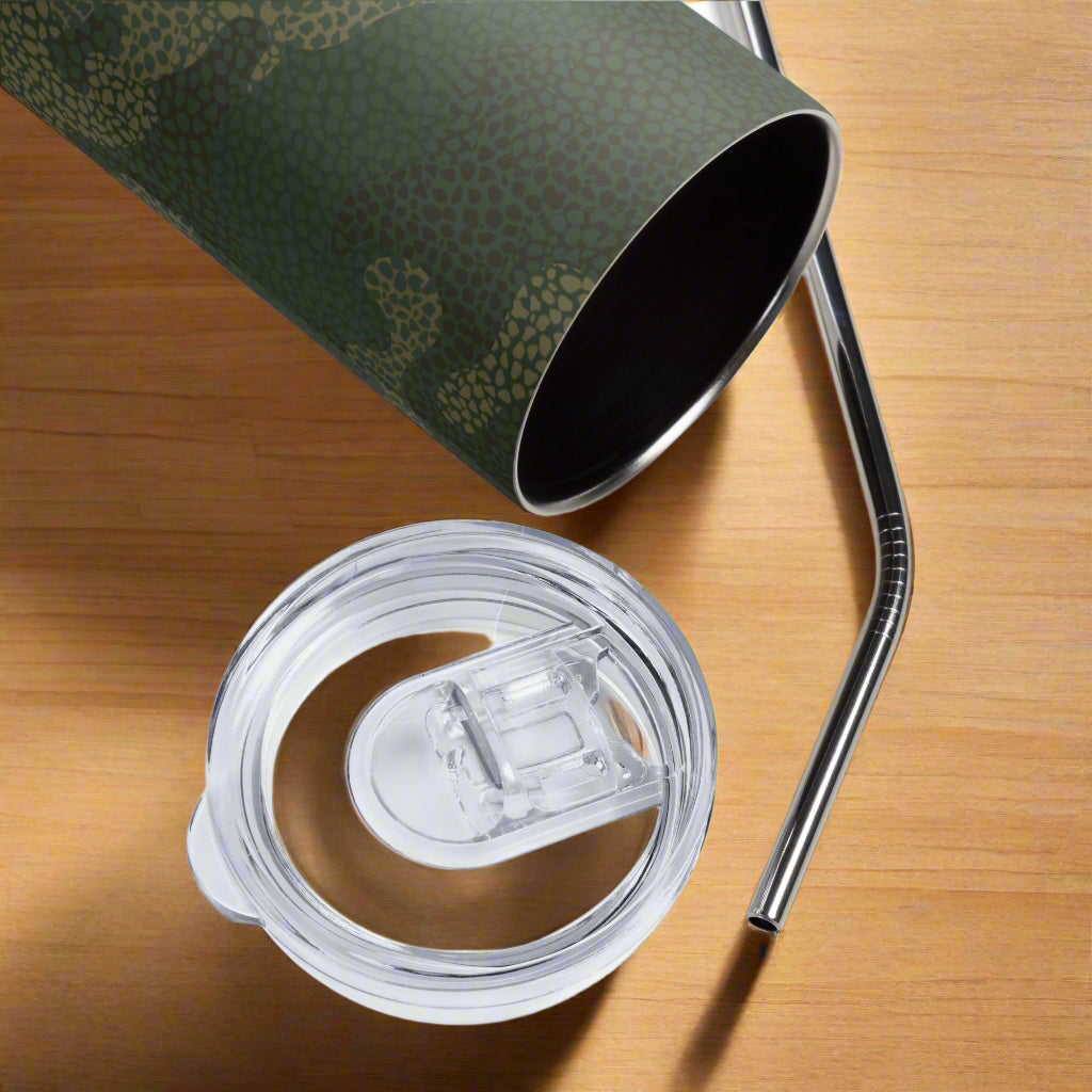 Avid London Camo Tumbler (Lid & Straw)
