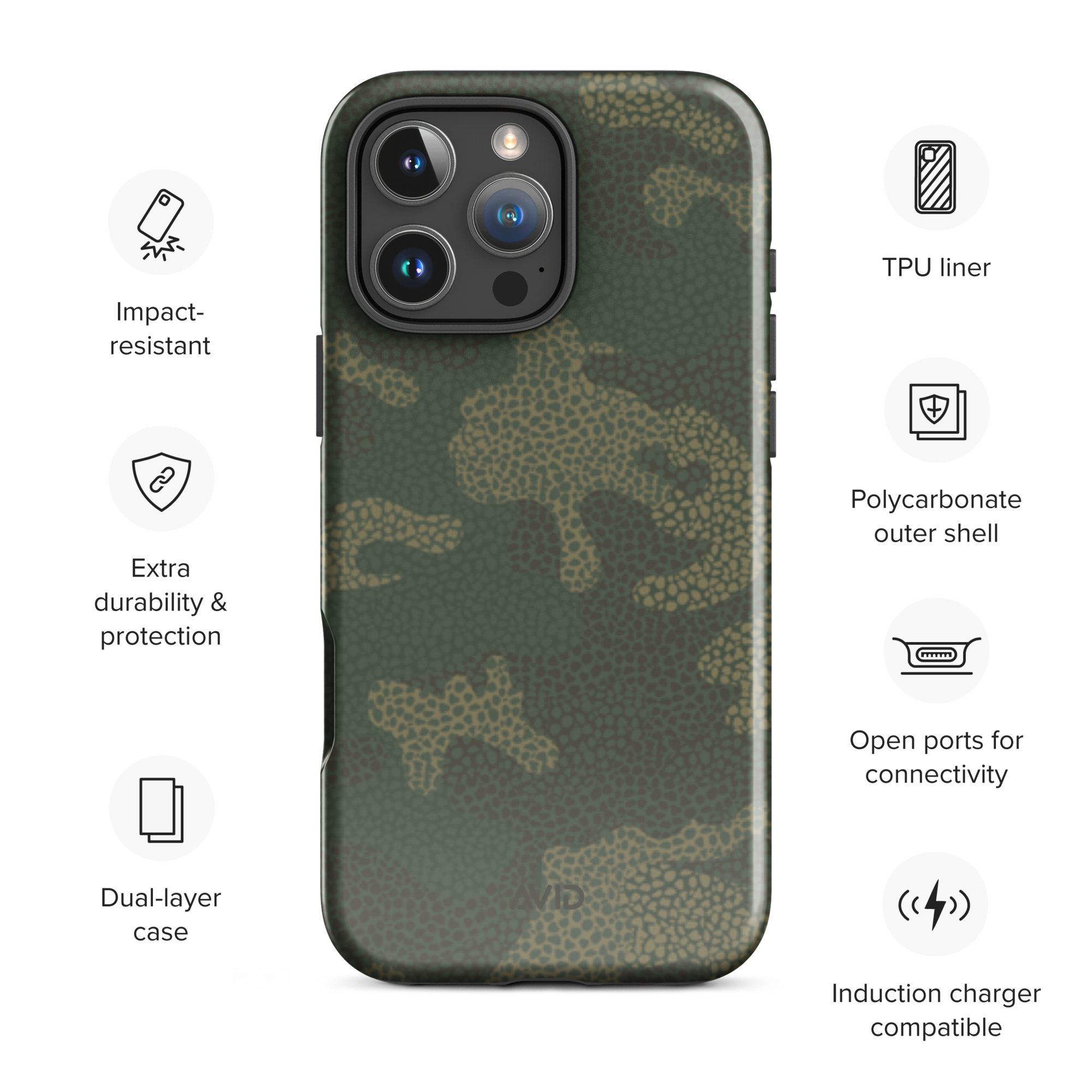 Avid London Camo iPhone Tough (Details)