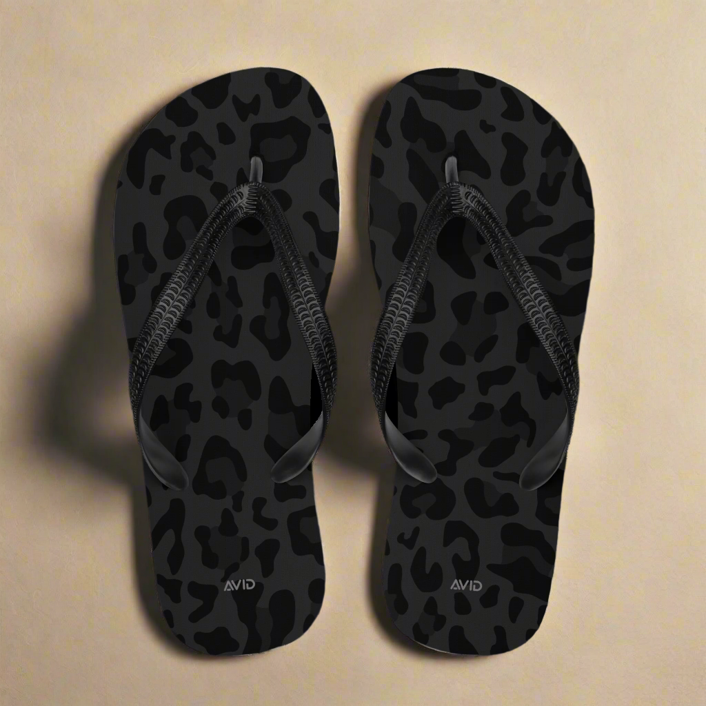 Avid London Cheetah Flipflops