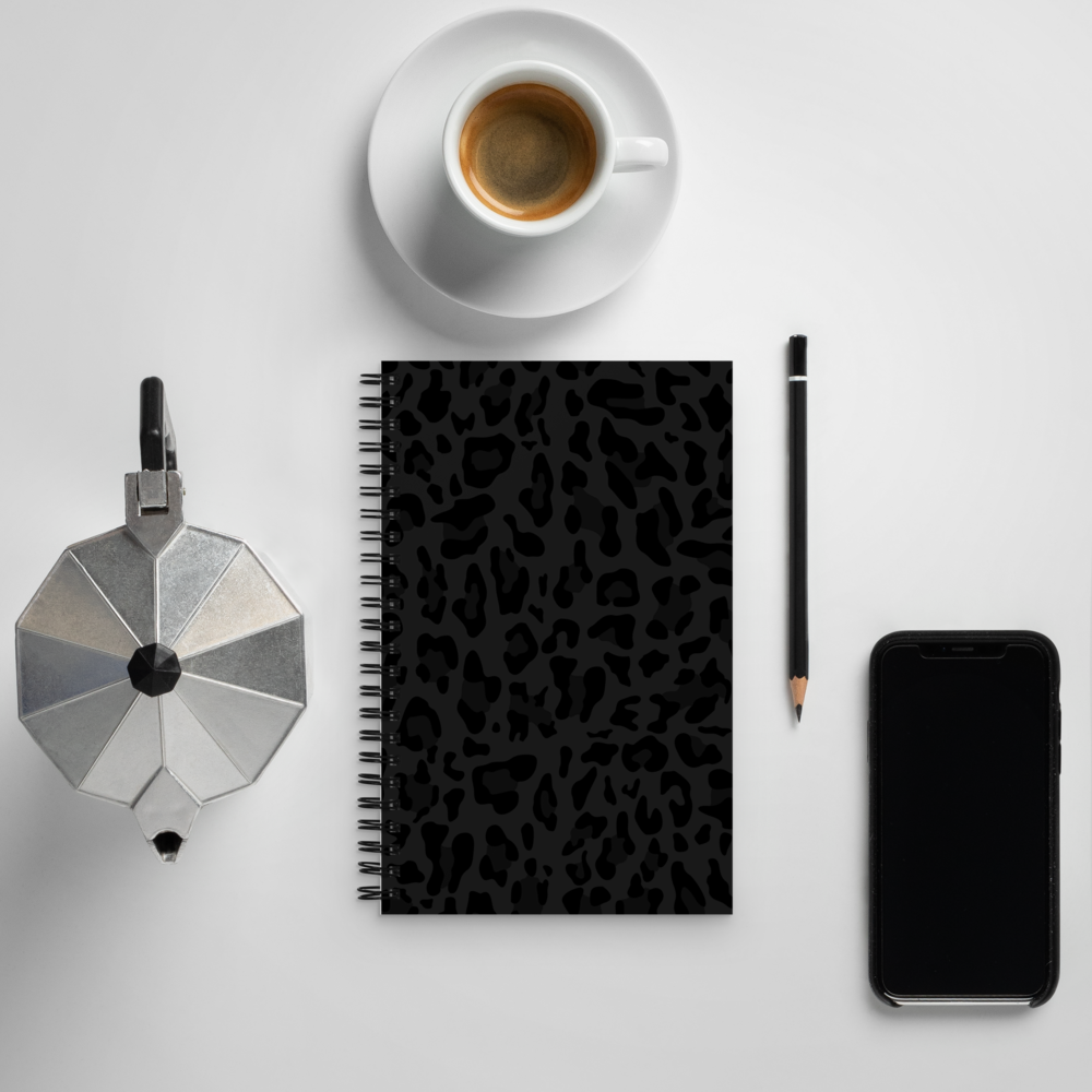 Avid London Cheetah Spiral Notebook