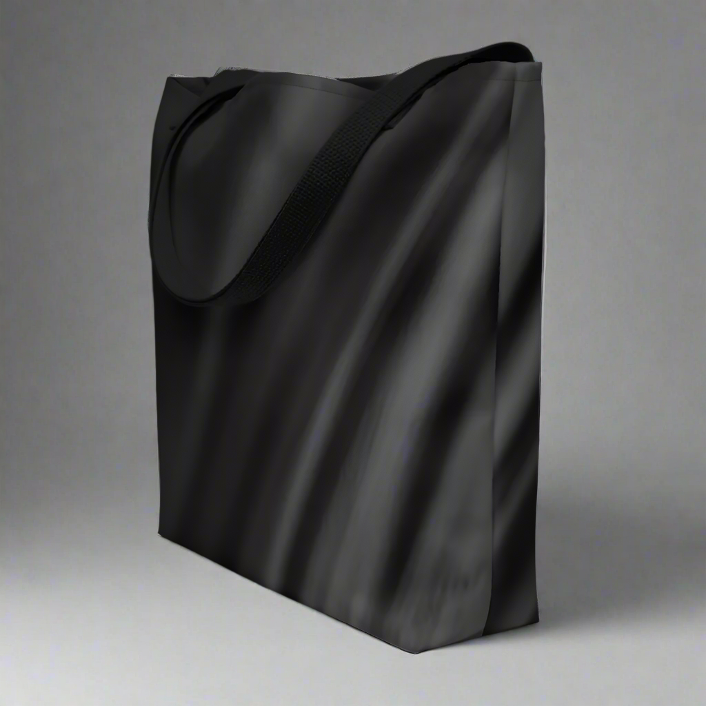 Black Fade Large Tote Bag