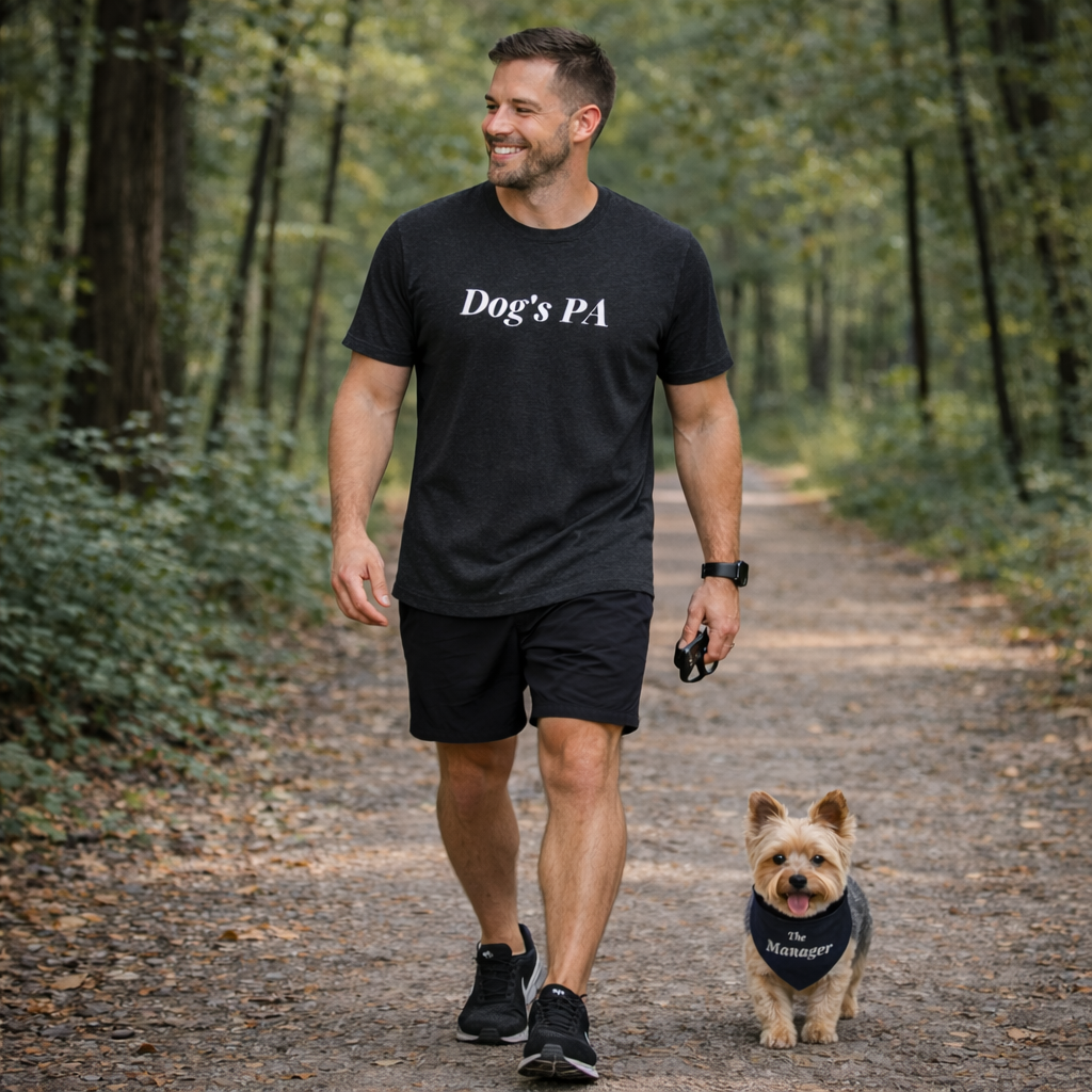 Unisex T-Shirt “Dog’s PA” – Matching Dog & Owner Tee | Avid London