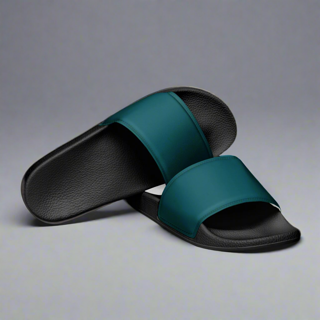 Blue Womens Slides