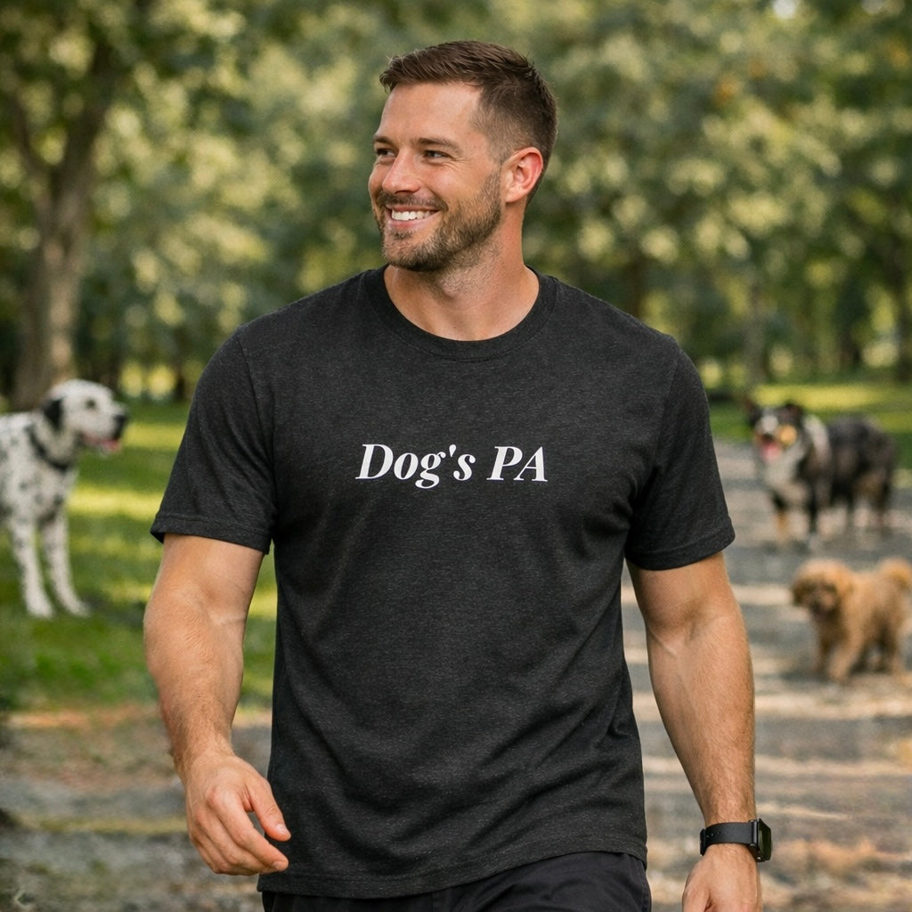 Unisex T-Shirt “Dog’s PA” – Matching Dog & Owner Tee | Avid London