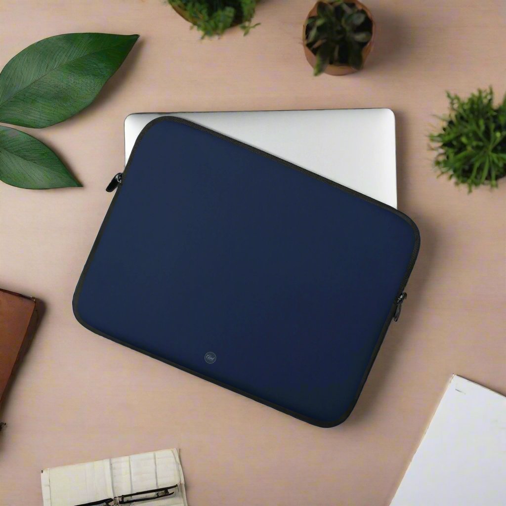 Navy Laptop Sleeve 