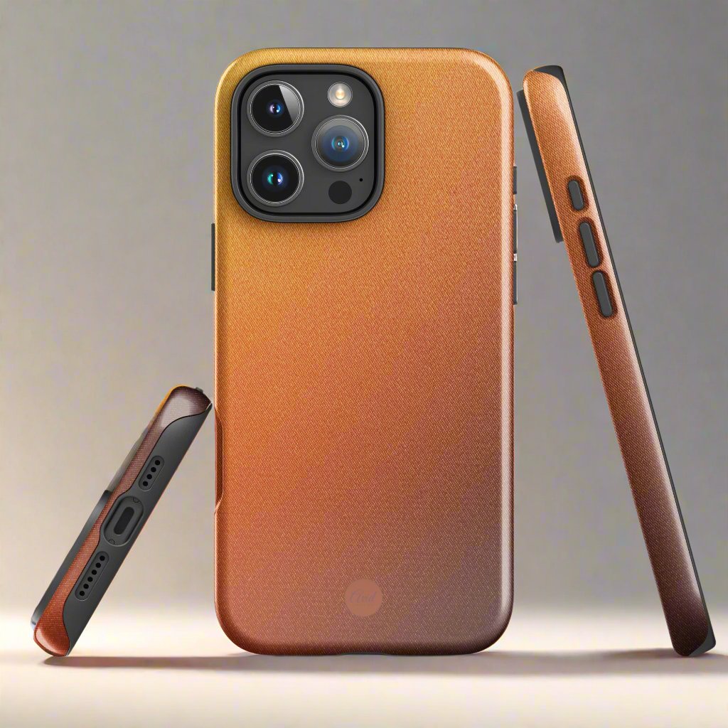 Orange Fade iPhone Case