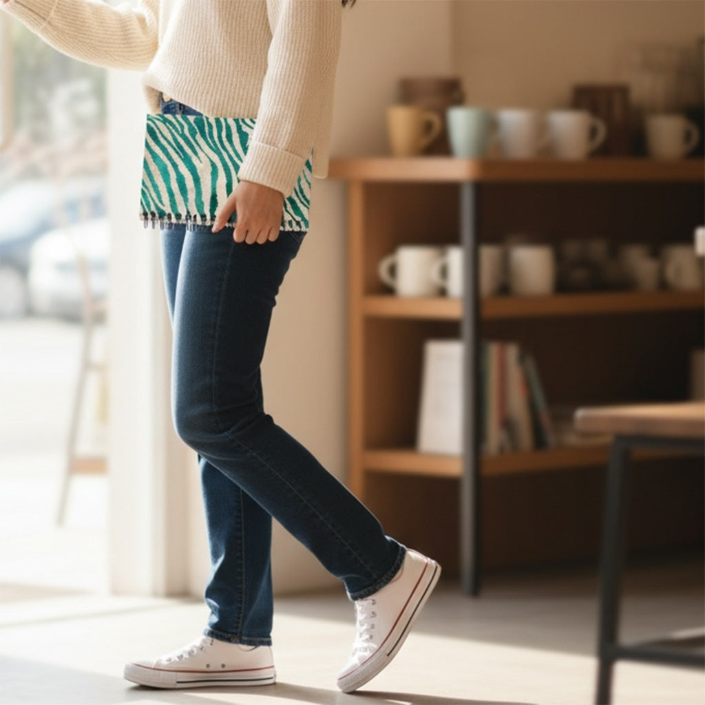 Green Zebra Notebook