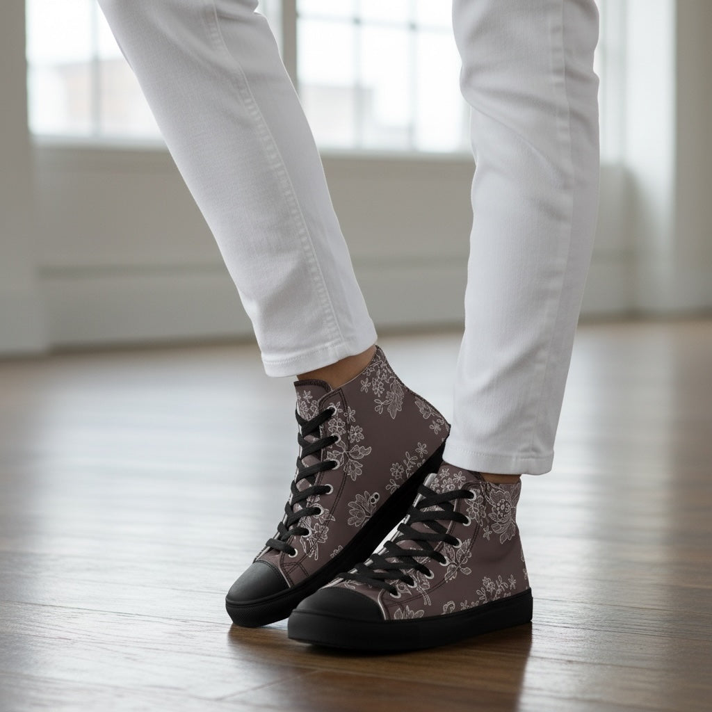 Auburn – Casual High-Top Canvas Shoes