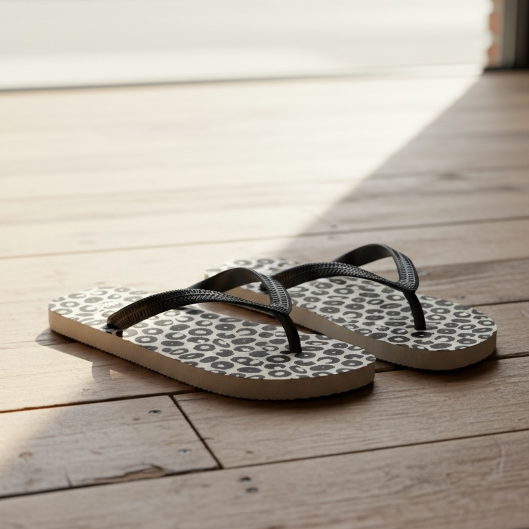 Leopard Flip-Flops — Comfortable Everyday Flip-Flops