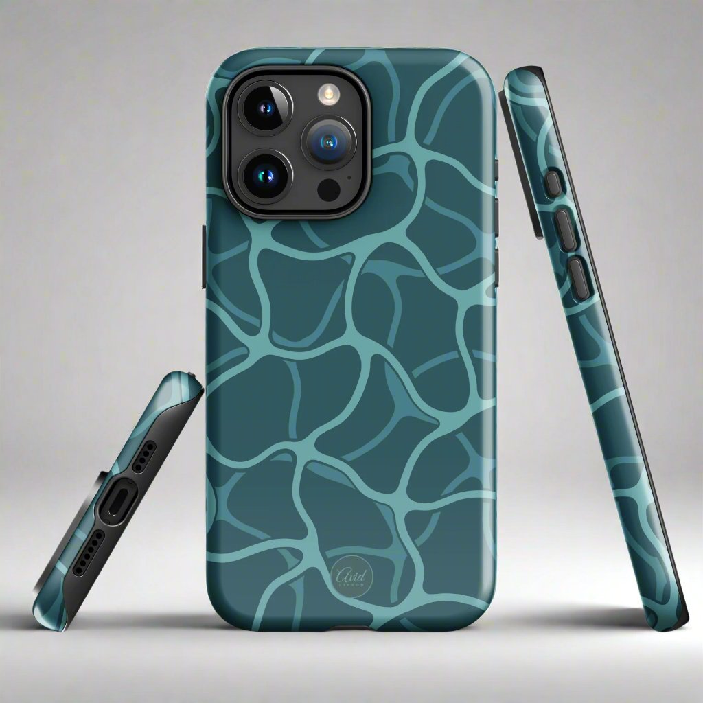 Reflection pattern iPhone Case