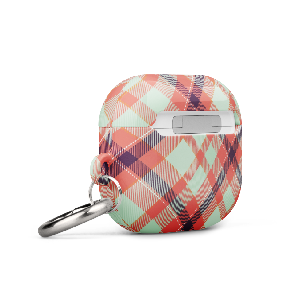 Tartan AirPods Case Back