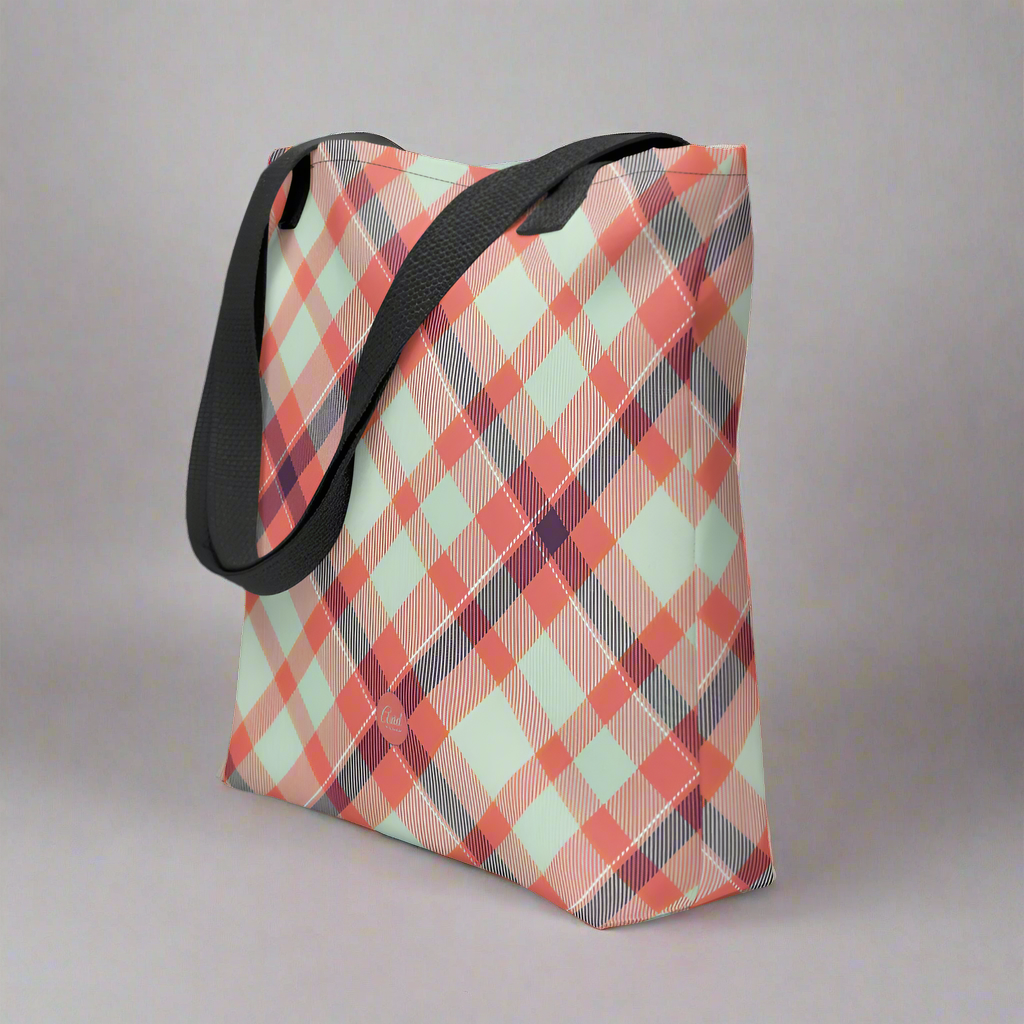 Tartan Large Tote Bag 