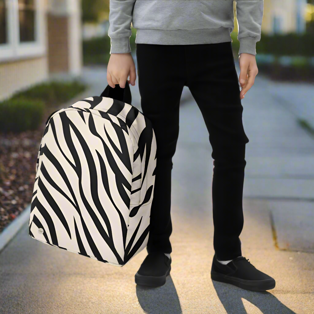 Zebra Print Backpack